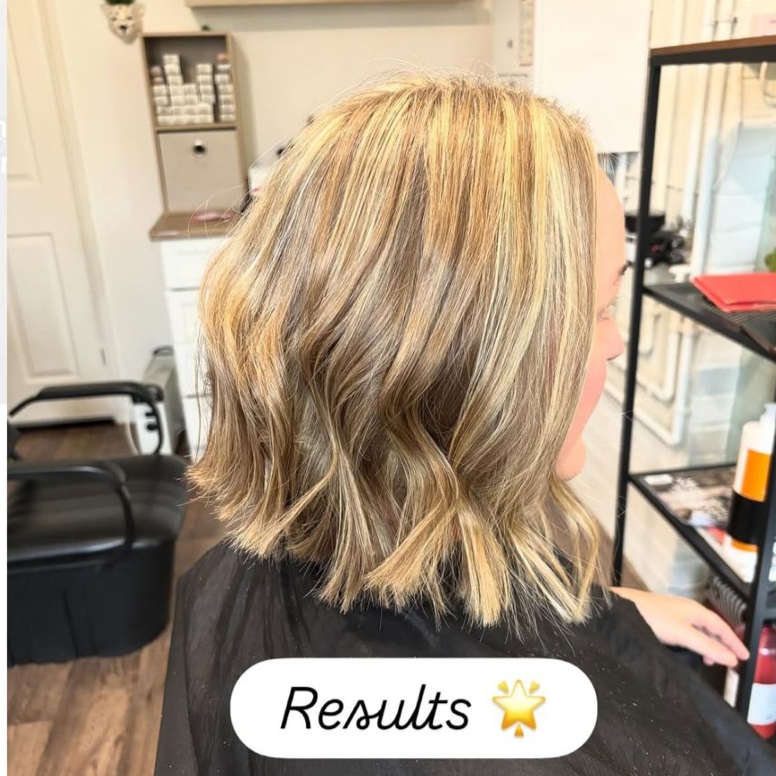Blonde bob hair result